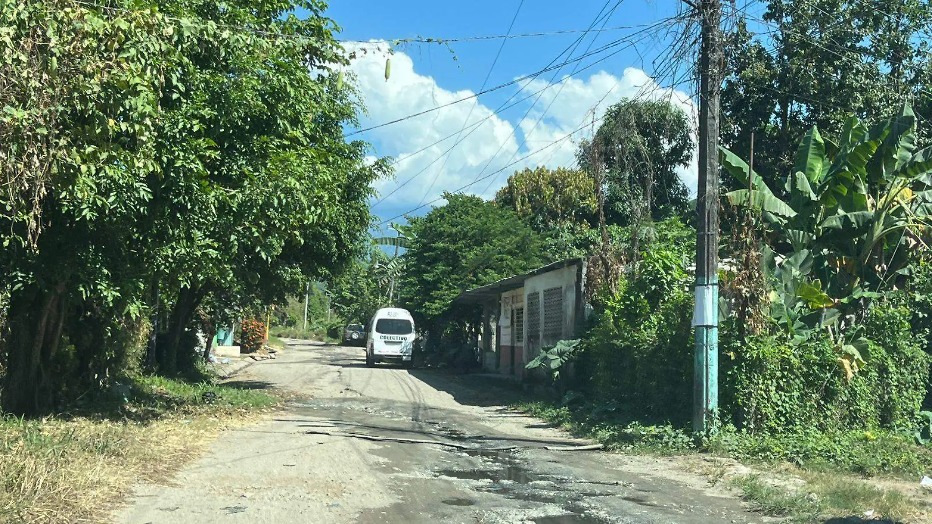 libramiento con baches